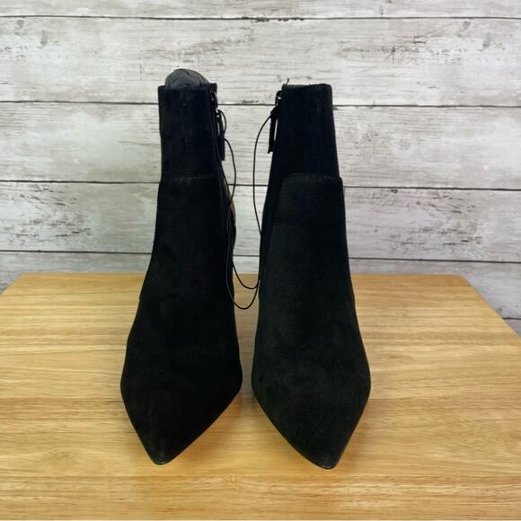 Violet & Red Quintin Heeled Ankle Booties Size 8.5 - Picture 4 of 6